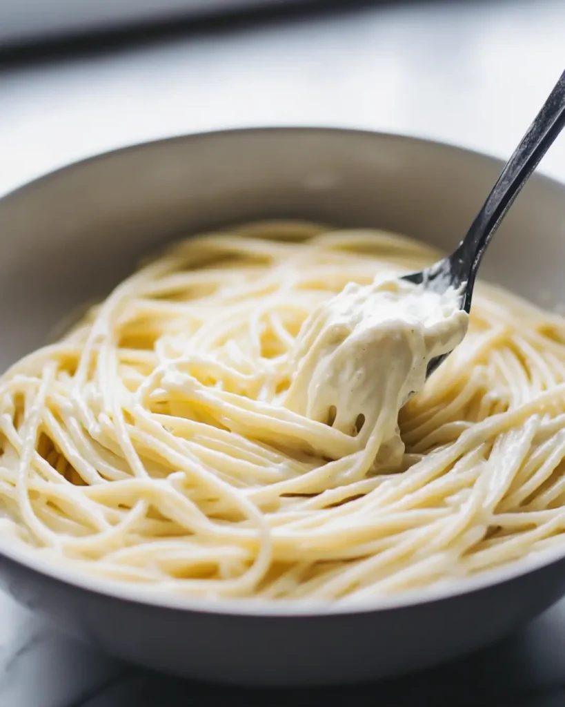 2 Baked Cream Cheese Spaghetti Casserole: Easy & Cozy Favorite in 5 Steps