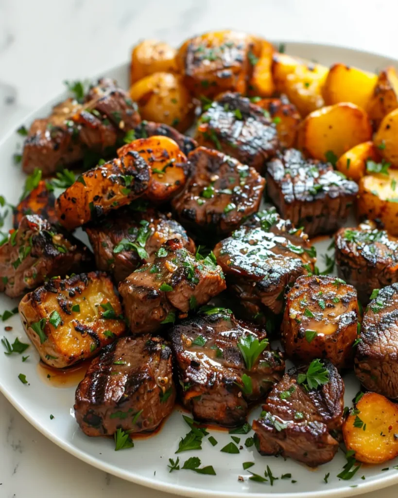 42 Quick Garlic Butter Steak Bites and Potatoes for Hungry Hearts