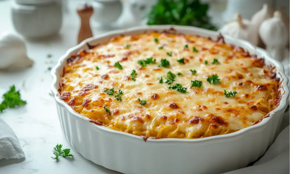 4. Best Keto Dinner Recipes Cheesy Spaghetti Squash Bake | Best Keto Dinner Recipes