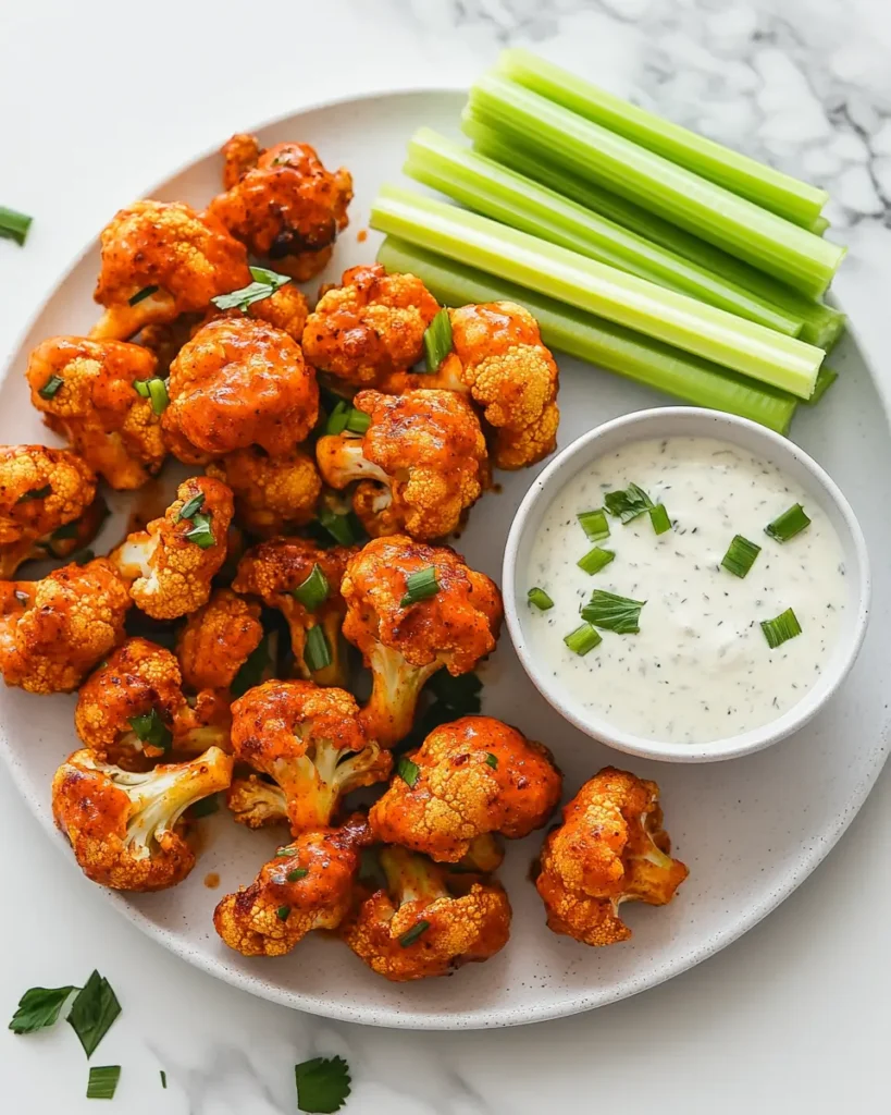 Buffalo Cauliflower Wings Buffalo Cauliflower Wings That’ll Make You Forget Chicken Ever Existed