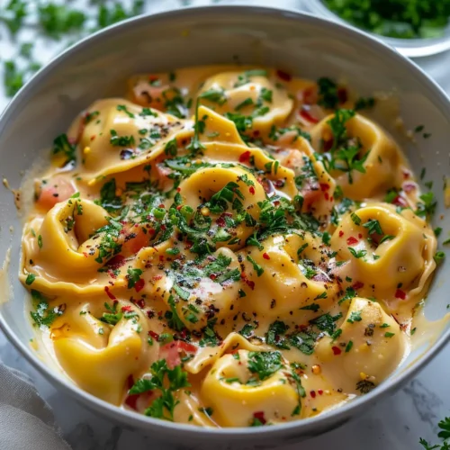 Cheese Tortellini Carbonara Recipe 2 Cheese Tortellini Carbonara Recipe