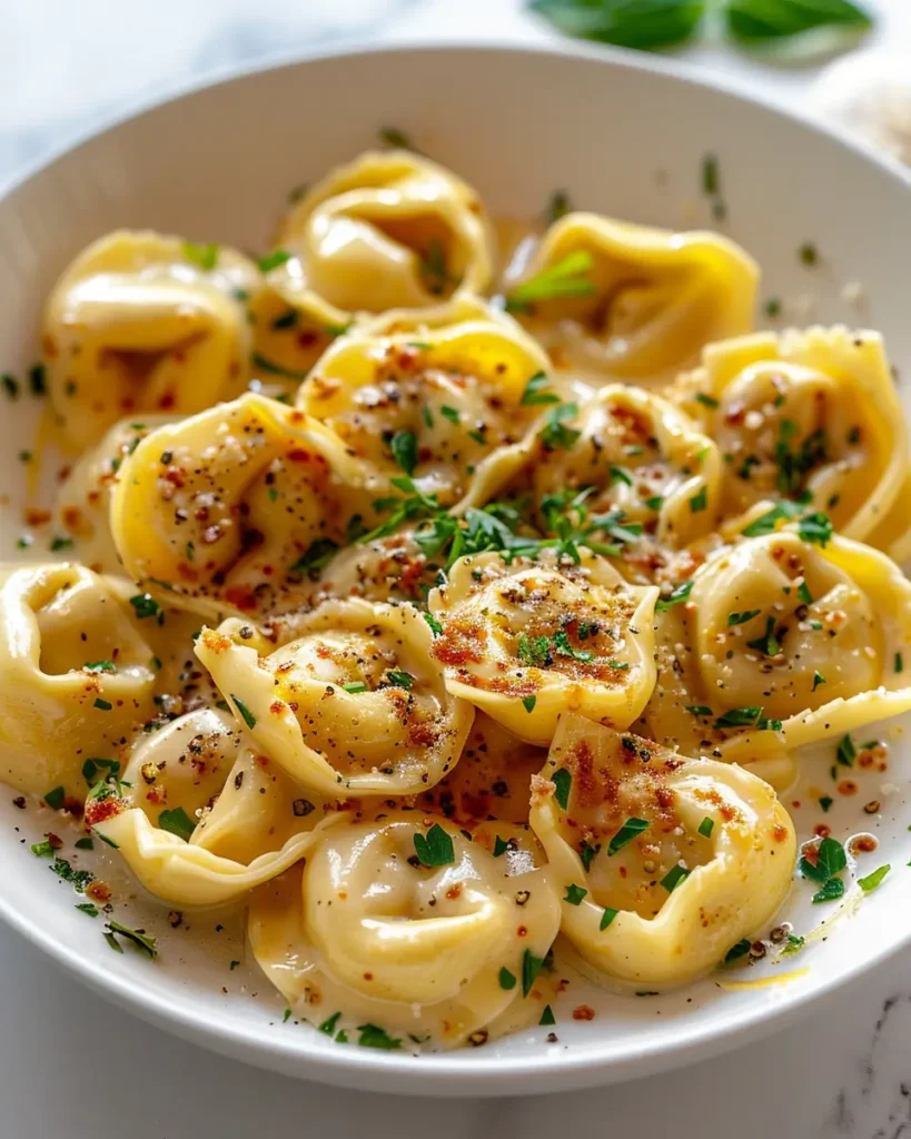Cheese Tortellini Carbonara Recipe Cheese Tortellini Carbonara Recipe