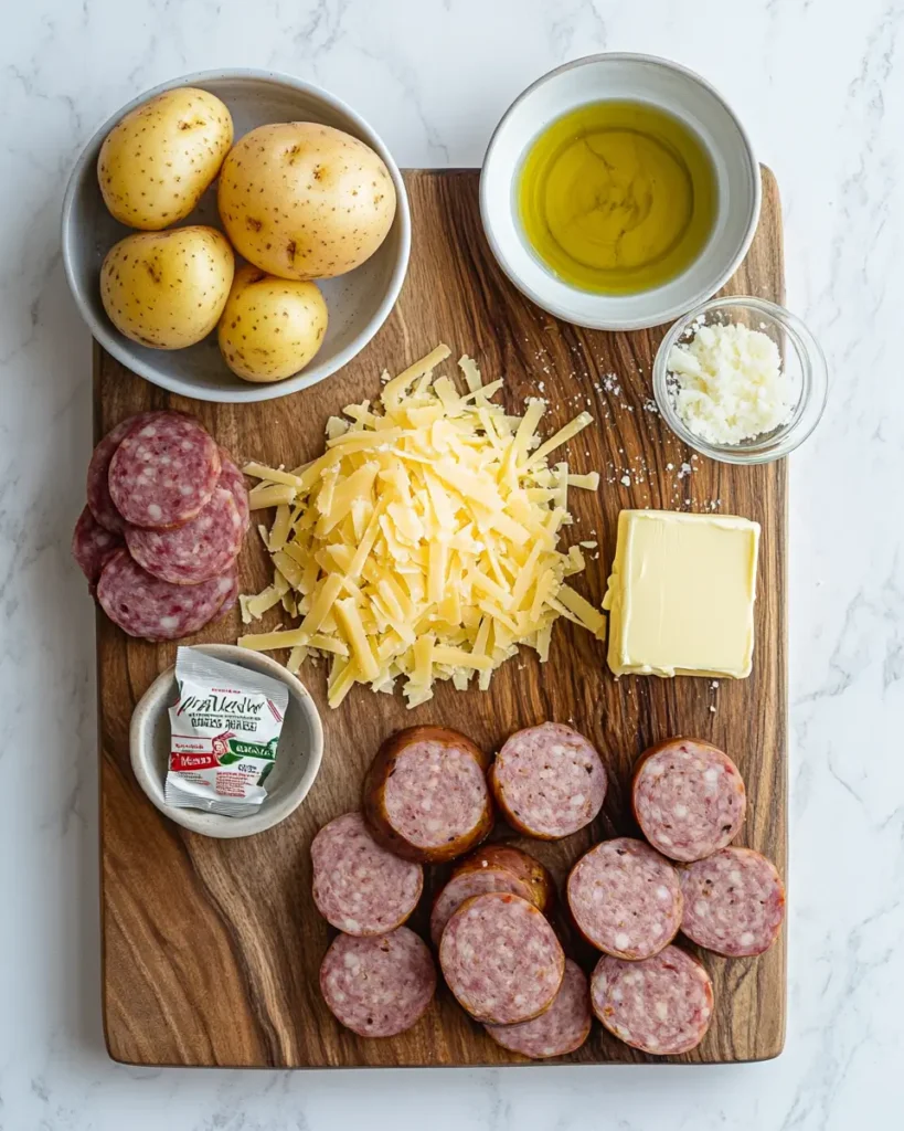 Cheesy Ranch Potatoes Sausage INGREDIENT Cheesy Ranch Potatoes & Sausage