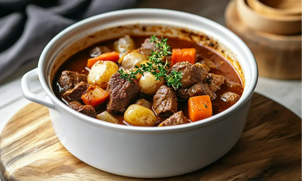 Classic Beef Bourguignon 1 Classic Beef Bourguignon