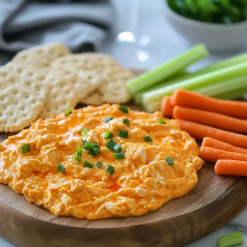 Cold Buffalo Chicken Dip Presentation Easy Cold Buffalo Chicken Dip