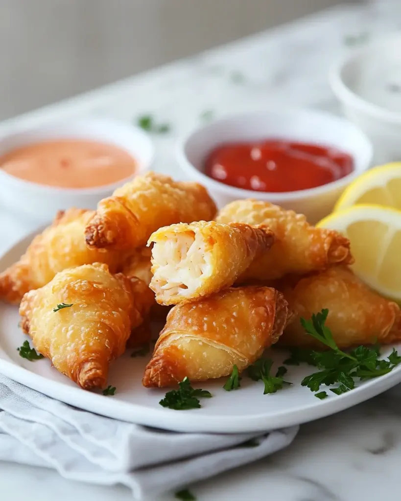 Crab Crescent Bites DIP Crab Crescent Bites