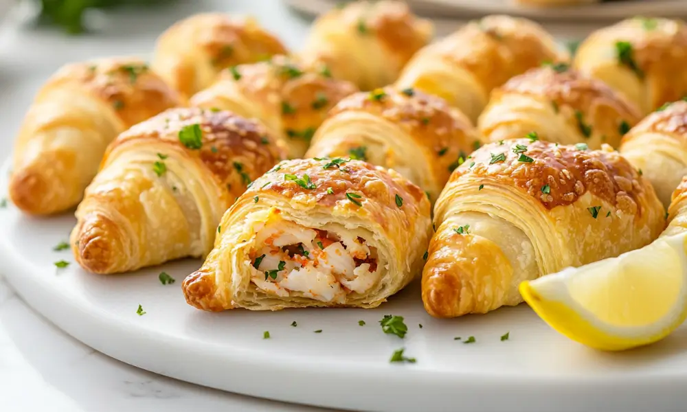 Crab Crescent Bites Crab Crescent Bites