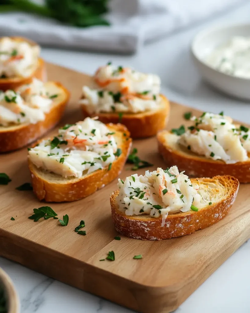 Crab Crostini Appetizer Recipe E Healthy Crab Crostini Appetizer Recipe That Tastes Like Summer on a Toast