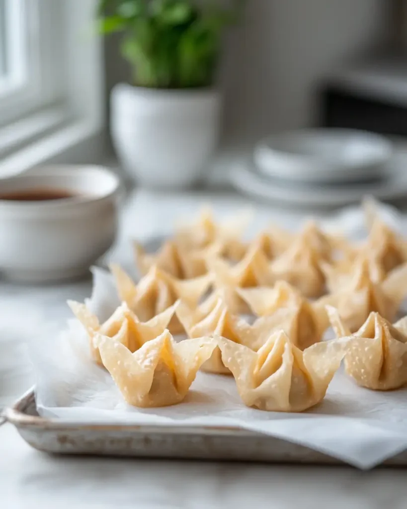 Crab Rangoon Bombs PREP 2 Crispy Crab Rangoon Bombs with Creamy Filling and Frank’s RedHot