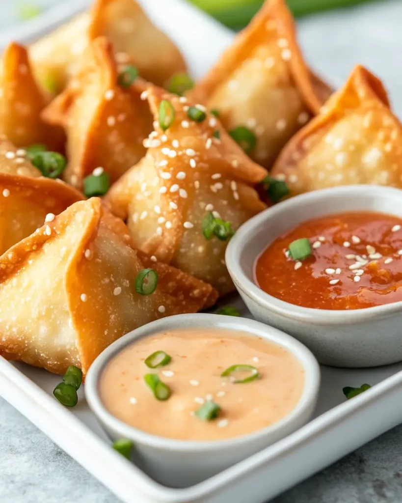 Crab Rangoon Bombs RECIPE Crispy Crab Rangoon Bombs with Creamy Filling and Frank’s RedHot