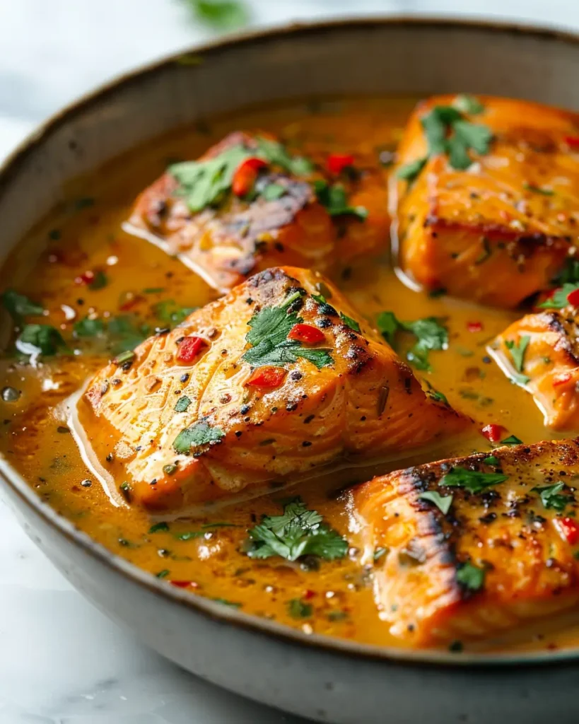 Creamy Coconut Salmon Curry Creamy Coconut Salmon Curry