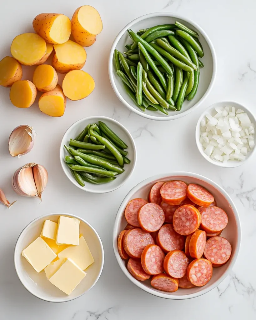 Crockpot Kielbasa and Green Beans IGREDEINT Crockpot Kielbasa and Green Beans: A Comforting Classic Made Easy