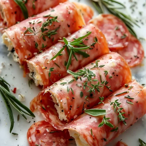 Easy Salami Roll Ups with Cream Cheese Easy Salami Roll Ups with Cream Cheese (A No-Fuss Favorite!)