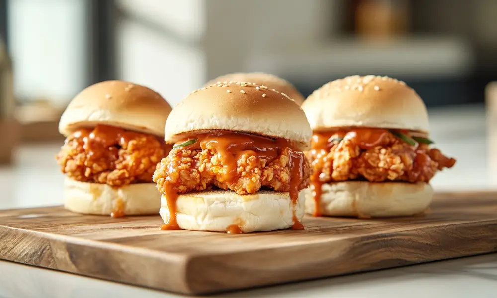 Featured Image 10 1 17 Bang Bang Chicken Sliders: Easy, Crispy Delight in 30 Mins