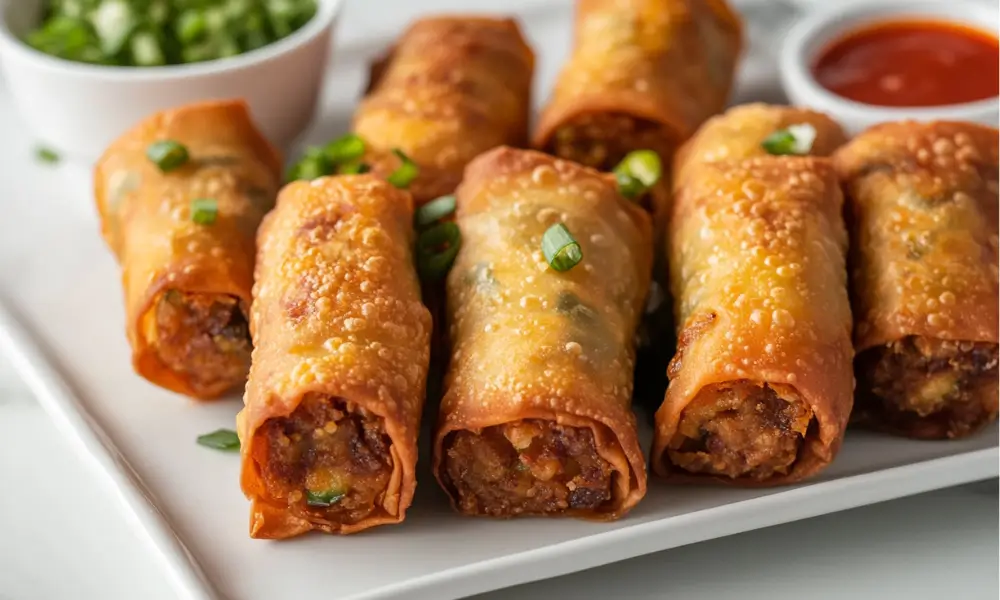 Featured Image 10 1 6 Beef Bacon Jalapeño Popper Eggrolls That Crunch