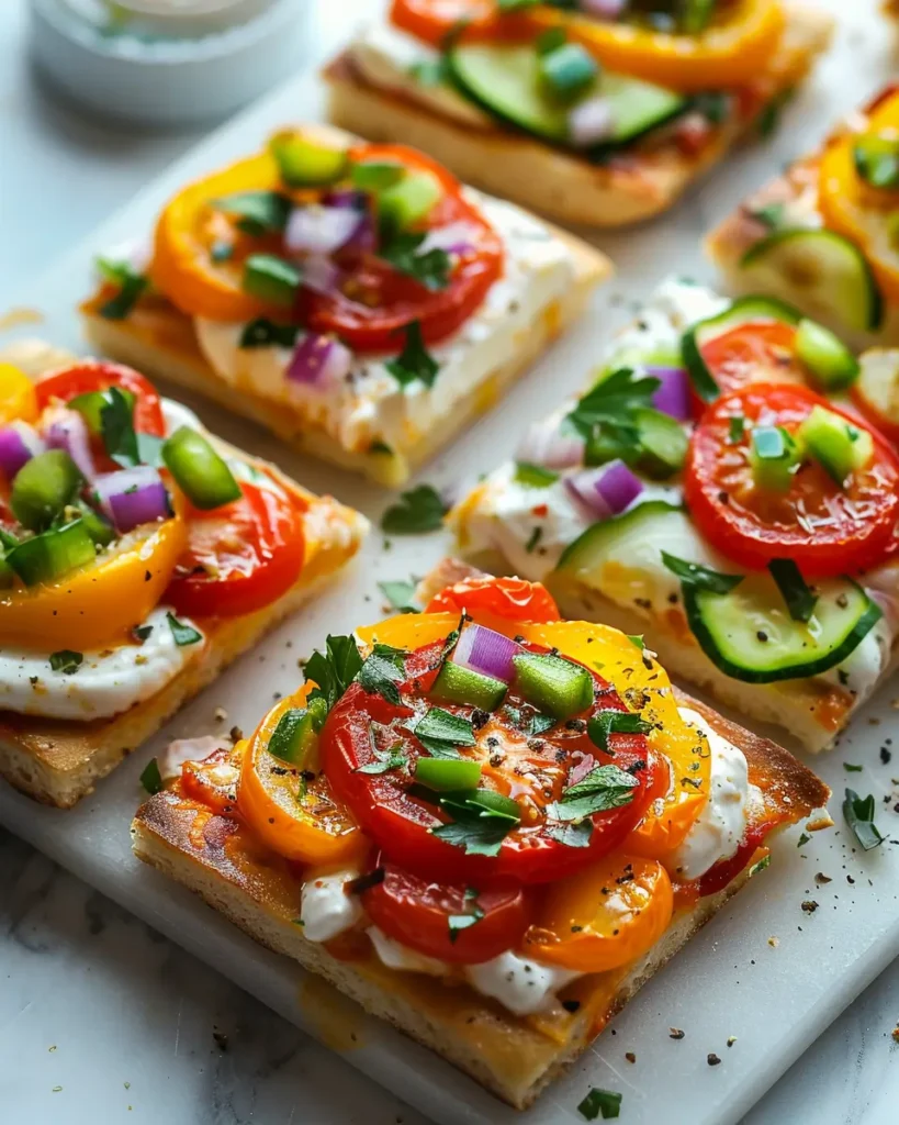 Fresh Veggie Pizza Easy Fresh Veggie Pizza Everyone Loves