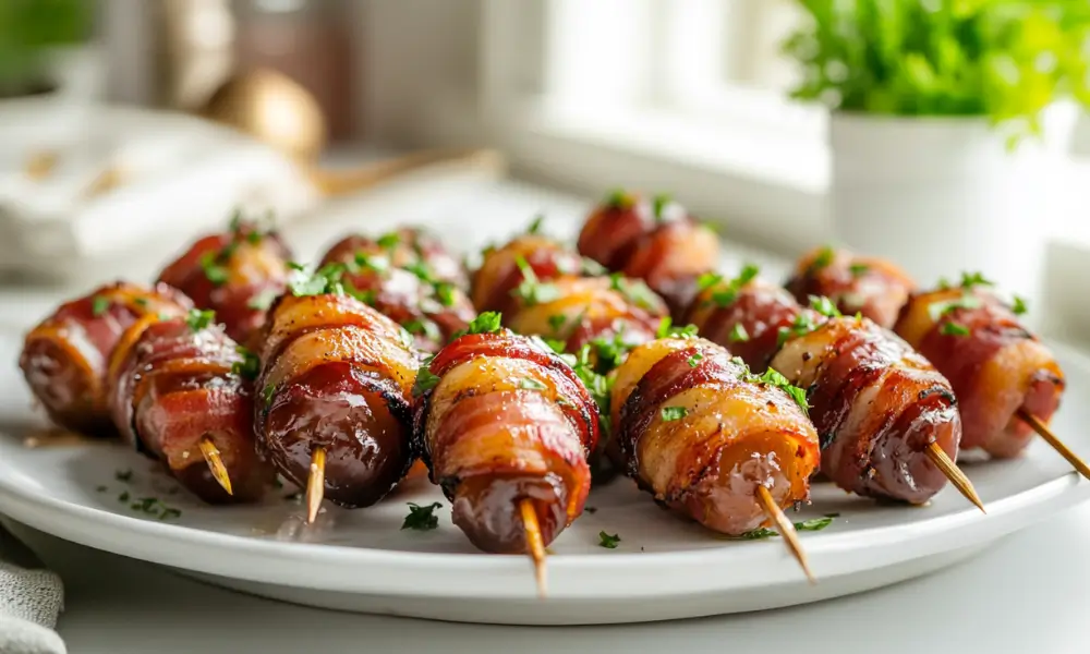 Goat Cheese Stuffed Bacon Wrapped Dates Goat Cheese Stuffed Bacon-Wrapped Dates
