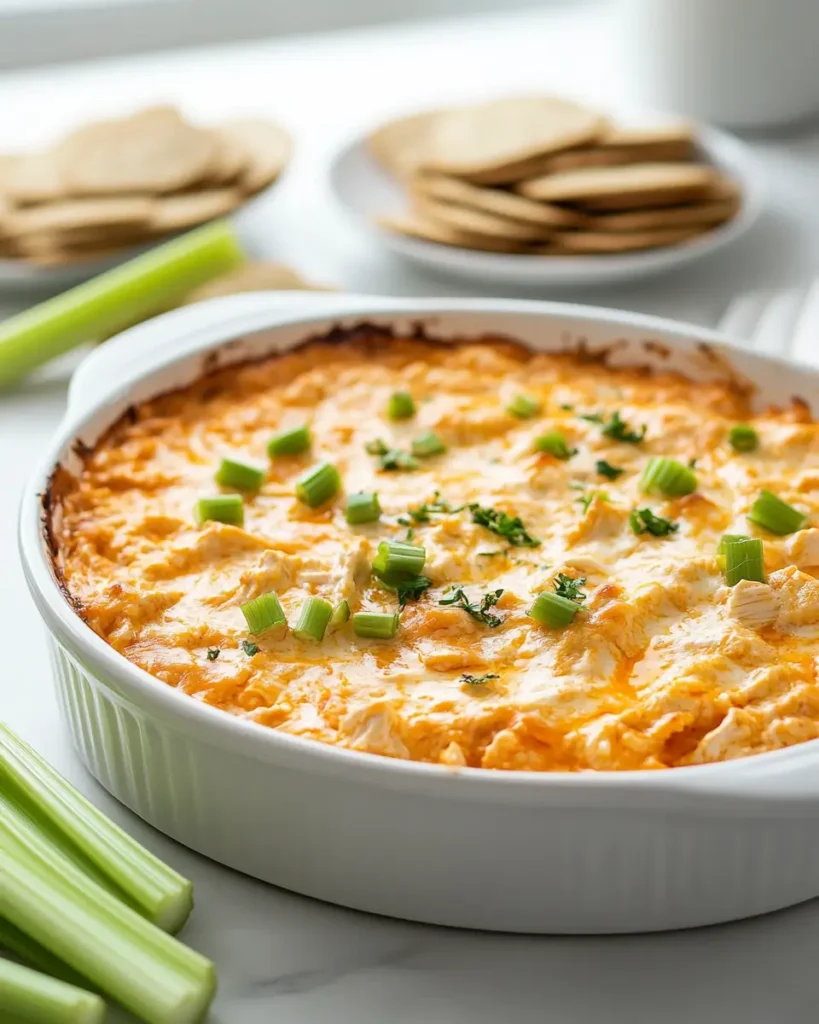 High Protein Buffalo Chicken Dip READY High Protein Buffalo Chicken Dip