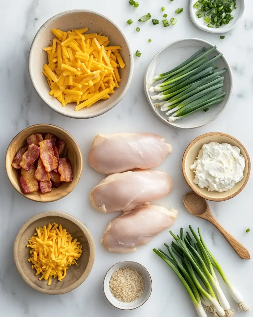 INGREDIENT OF Crack Chicken Irresistible Slow cooker Crack Chicken: Keto Dinner Idea
