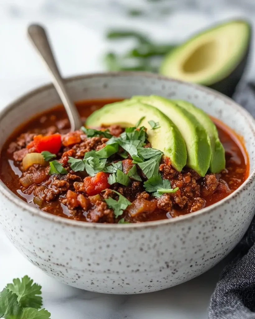 Keto Paleo Chili Cozy Up With This Paleo Chili (Whole30 + Keto) That Hits Every Spot