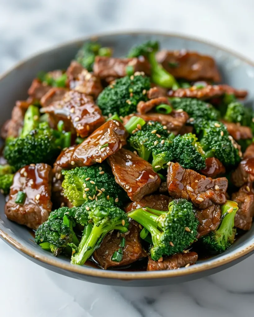 Low Carb Beef Broccoli Keto dinner recipe served Easy Keto Dinner Recipe: Low Carb Beef & Broccoli