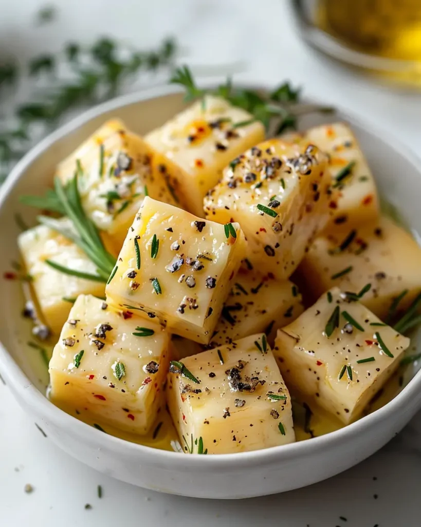 Marinated Cheese Appetizer Marinated Cheese Appetizer