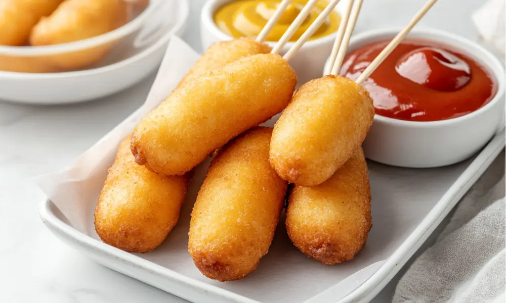 Mini Corn Dogs Recipe Crispy Golden and Fun to Eat Mini Corn Dogs Recipe: Crispy, Golden, and Fun to Eat