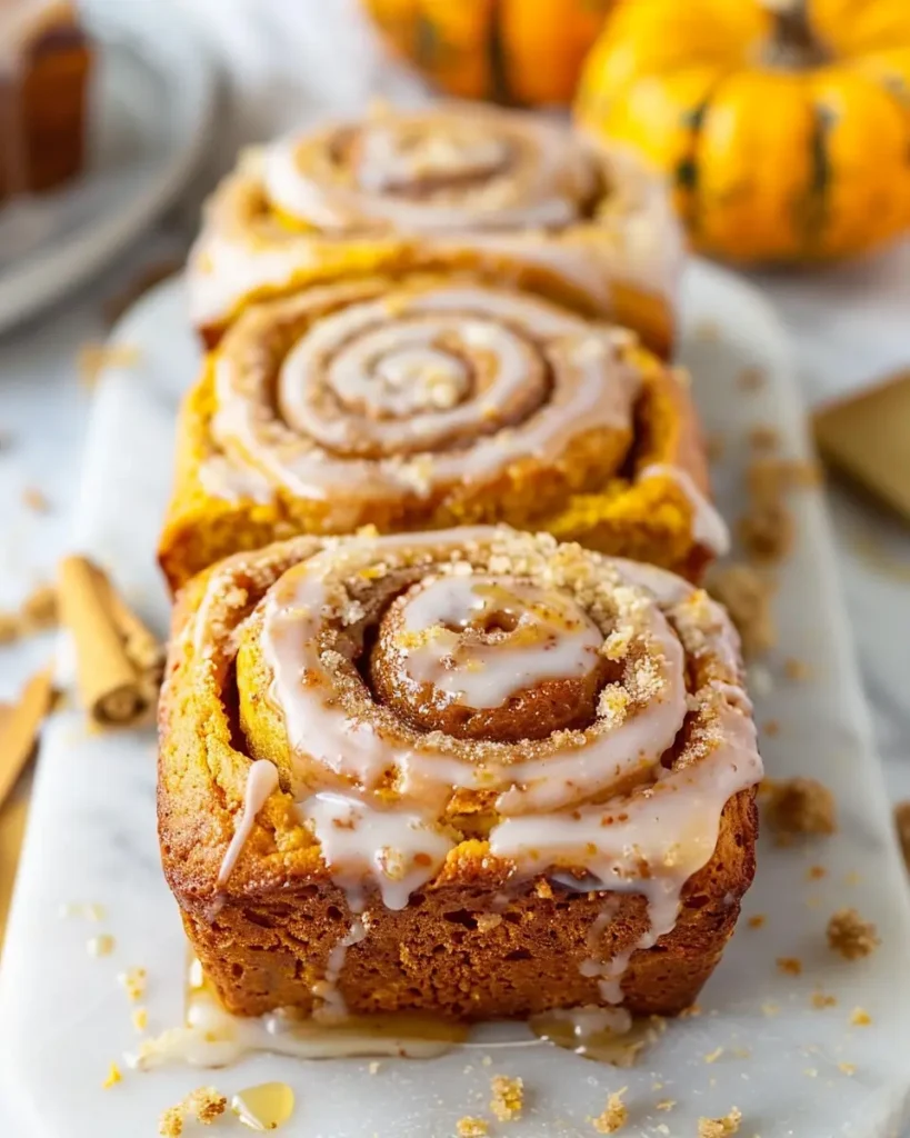 Mini Pumpkin Bread with Cinnamon Swirl Mini Pumpkin Bread with Cinnamon Swirl