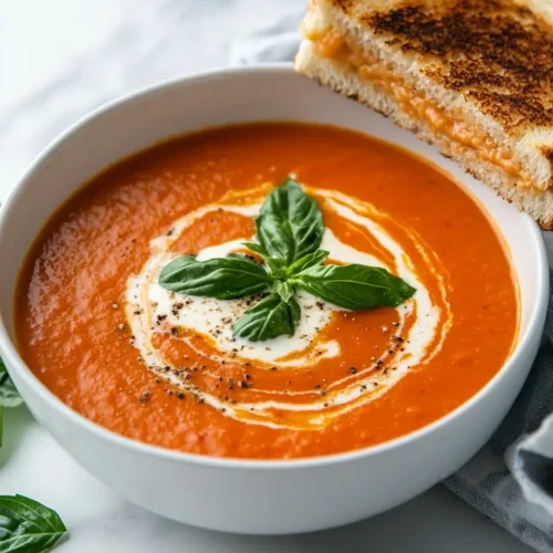 Roasted Tomato Basil Soup 2 1 Roasted Tomato Basil Soup