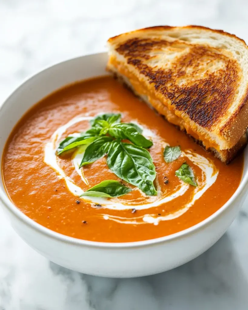 Roasted Tomato Basil Soup Roasted Tomato Basil Soup