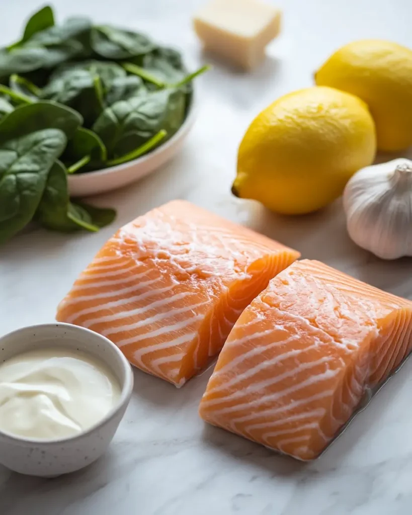 Salmon Florentine Recipe Creamy Easy and So Delicious INGREDOIENT Salmon Florentine Recipe: Creamy, Easy, and So Delicious