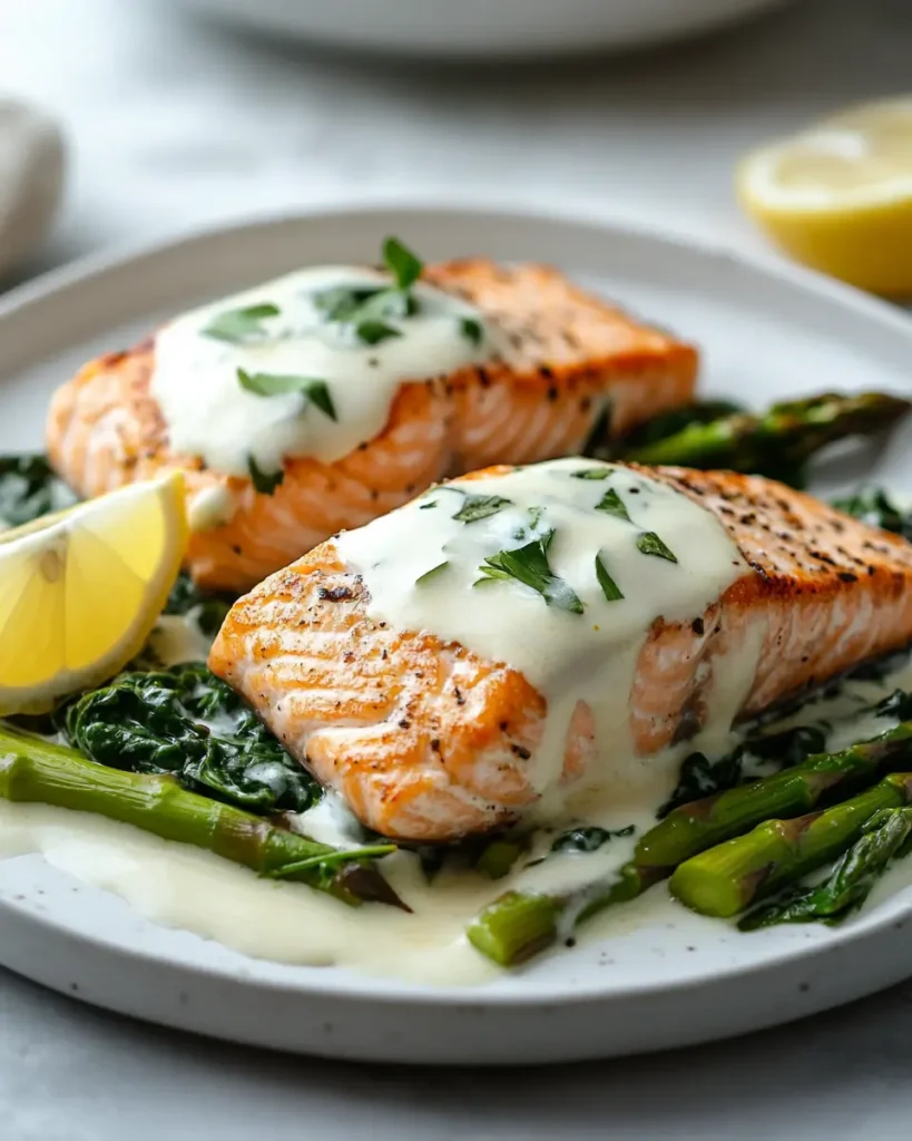 Salmon Florentine Recipe Creamy Easy and So Delicious SERV Salmon Florentine Recipe: Creamy, Easy, and So Delicious