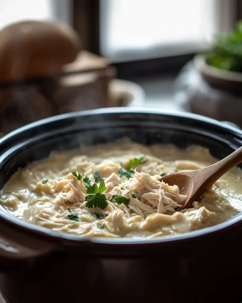 Simple Crockpot Chicken Pot Pie STEPS Simple Crockpot Chicken Pot Pie