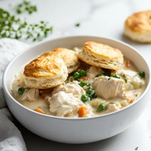 Simple Crockpot Chicken Pot Pie bowl 1 Simple Crockpot Chicken Pot Pie