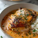 Smothered Chicken Rice Smothered Chicken & Rice That Feels Like Home
