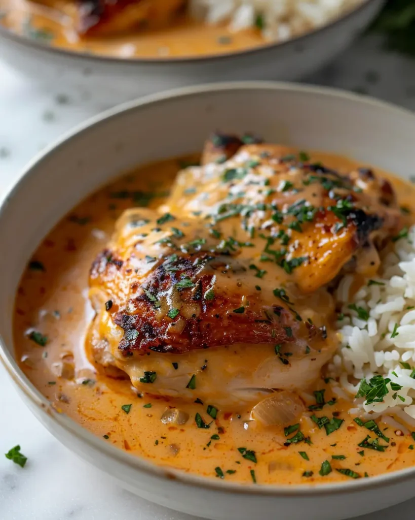 Smothered Chicken Rice Smothered Chicken & Rice That Feels Like Home