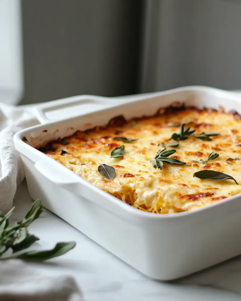 Spaghetti Squash Bake Cheesy Spaghetti Squash Bake | Best Keto Dinner Recipes