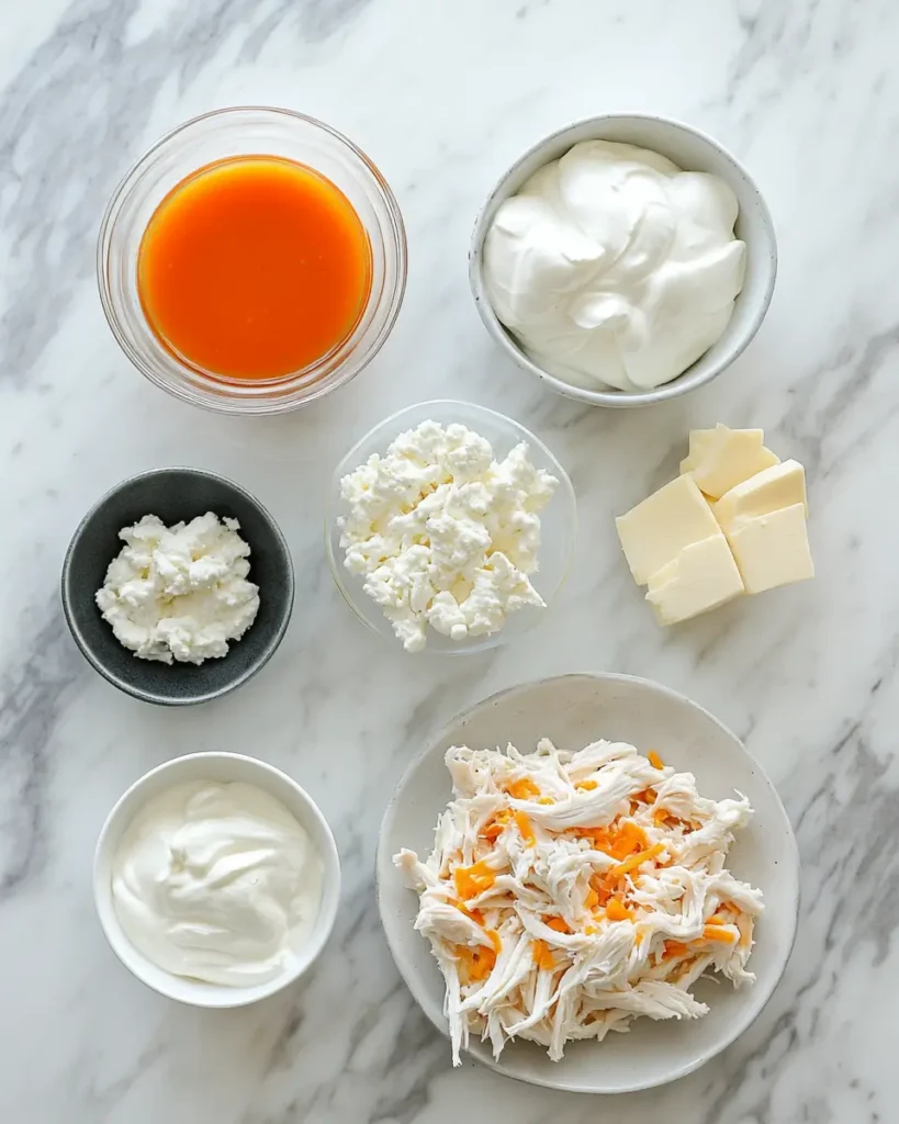 Spicy Buffalo Chicken Dip INGREDIENT Delicious and Spicy Buffalo Chicken Dip That Steals the Show