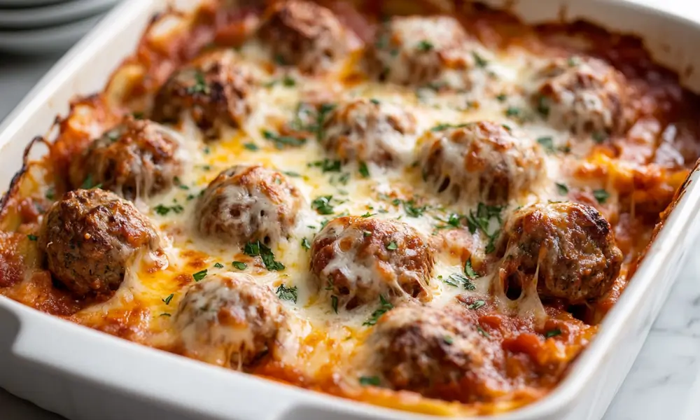 Super Easy Keto Meatballs Baked With Cheese 1 Super Easy Keto Meatballs Baked With Cheese