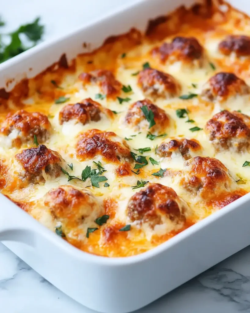 Super Easy Keto Meatballs Baked With Cheese Super Easy Keto Meatballs Baked With Cheese