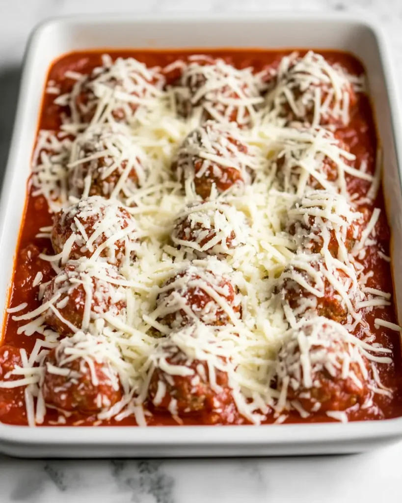 Super Easy Keto Meatballs Baked With Cheese PREP Super Easy Keto Meatballs Baked With Cheese