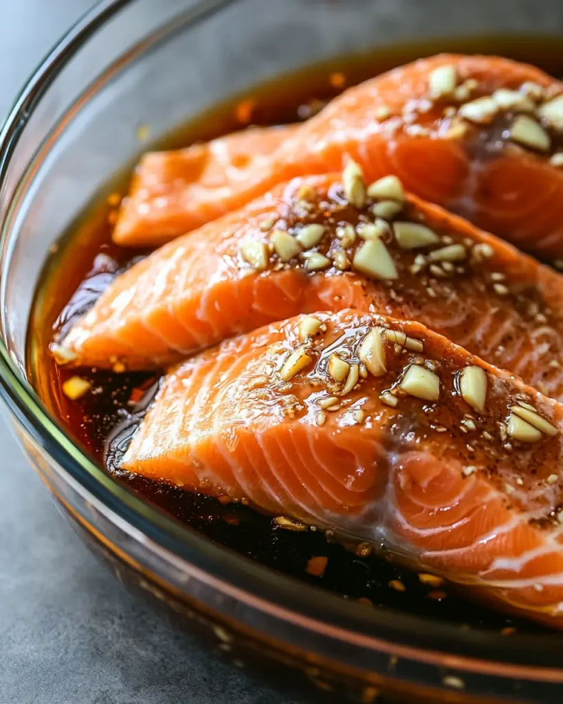 salamon in soy sauce Brown Stew Salmon Recipe