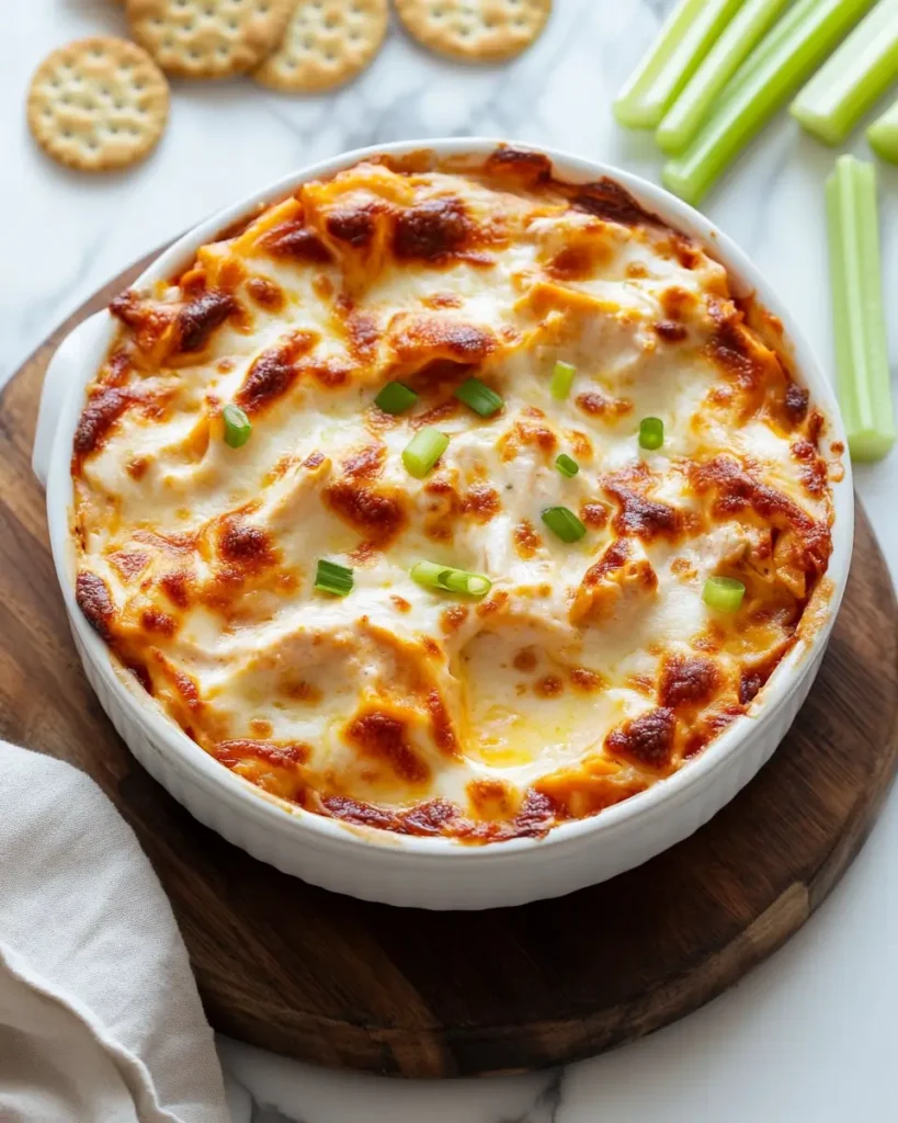 u6472731739 Buffalo chicken dip served with celery sticks cra f6d2d6a8 f098 4944 a9cf 494ffc98bae9 3 Greek Yogurt Buffalo Chicken Dip That’ll Knock Your Boots Off