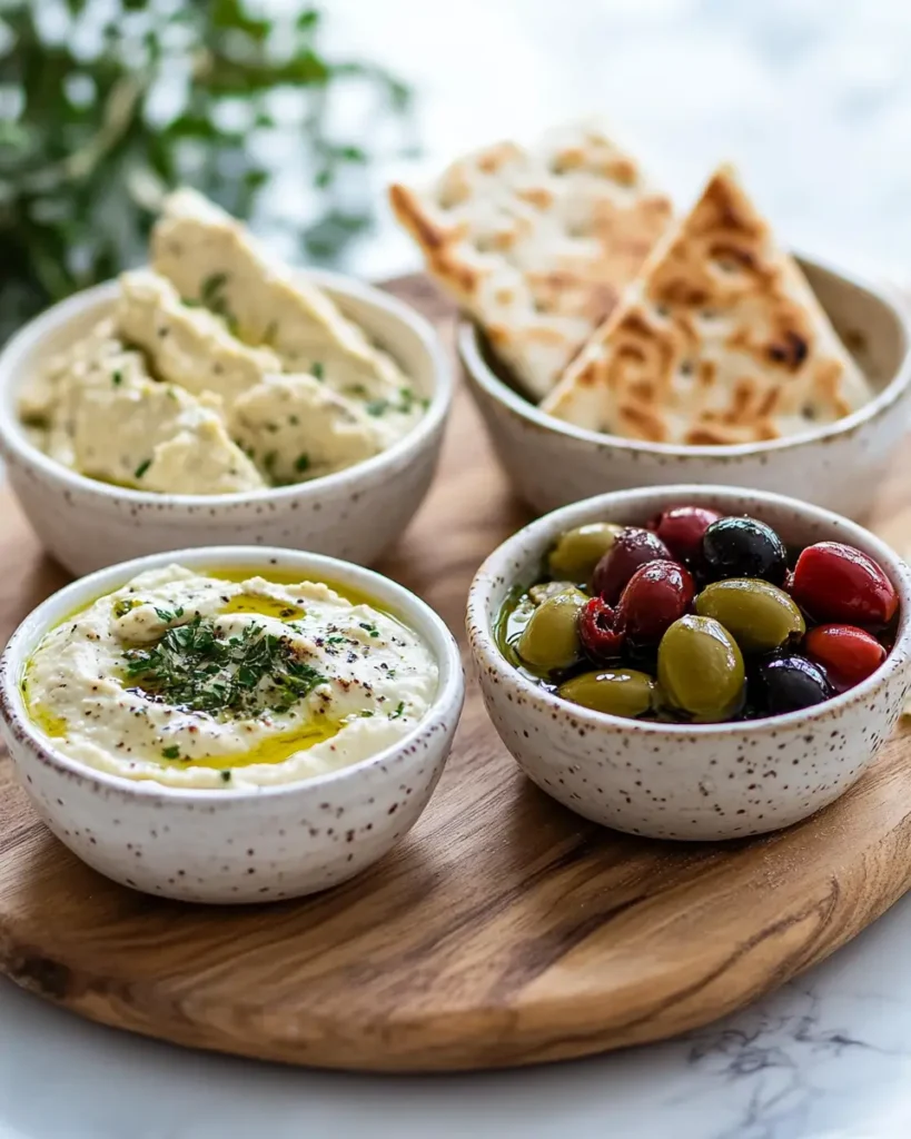 u6472731739 Greek dips served in small ceramic bowls with pit 43520ba6 3a61 4bb2 80d9 a59dd0f73980 0 Greek Dip Recipes That Belong on Every Appetizer Table