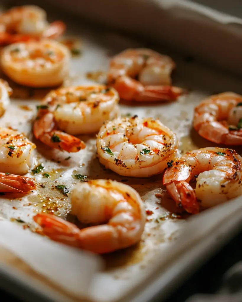 u6472731739 Shrimp roasting on a parchment lined baking sheet 90cbdea0 9739 4923 aa17 521a58ffc54d 2 Fresh Shrimp and Guacamole Cups