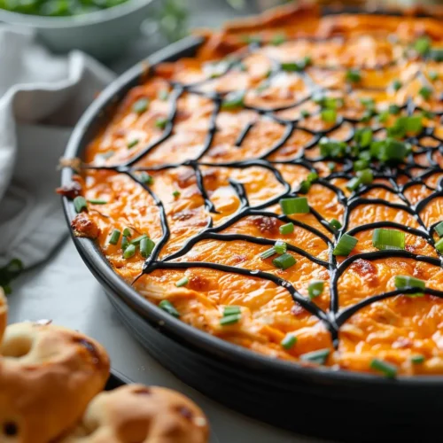u6472731739 Vibrant bright high contrast vertical close up ph a8d6abd7 bc13 4a6d a1ca 65f28b299046 1 Halloween Buffalo Chicken Dip Appetizers | The Spookiest Party Snack