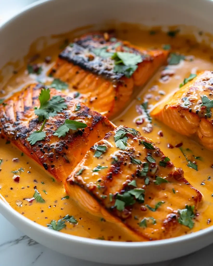 u6472731739 Vibrant bright high contrast vertical overhead ph cb3b241d 7525 4626 96e8 c14697635a10 1 Creamy Coconut Salmon Curry