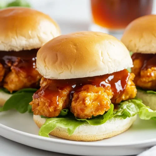 u6472731739 assembled bang bang chicken sliders on white plat b401fdb3 1731 478e bf17 5623a7328a56 3 Bang Bang Chicken Sliders: Easy, Crispy Delight in 30 Mins
