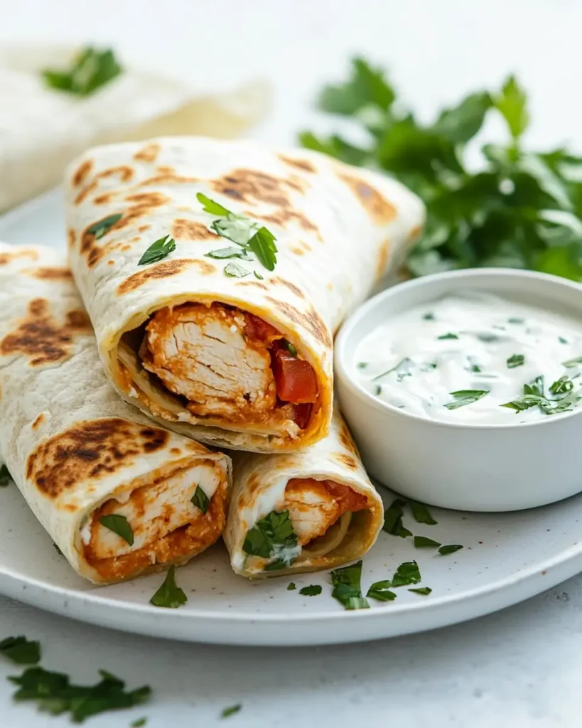 u6472731739 cheesy chicken wraps sliced and stacked on a plat 1caaed79 174a 4b67 bc24 4b1fab5aaf82 0 1 Cheesy Chicken Wraps