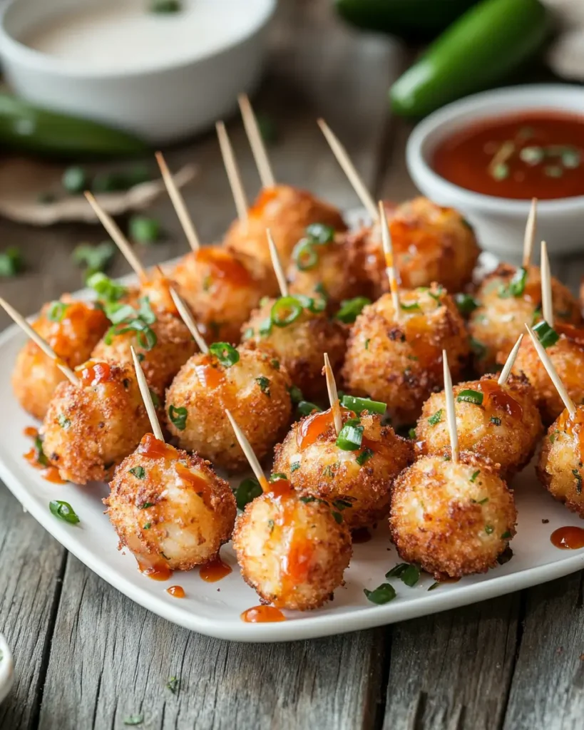 u6472731739 jalapeo popper bites served on a white appetizer 1554a772 0f14 48d7 b188 d814728578f3 2 Easy Jalapeño Popper Bites with Sweet Chili Sauce